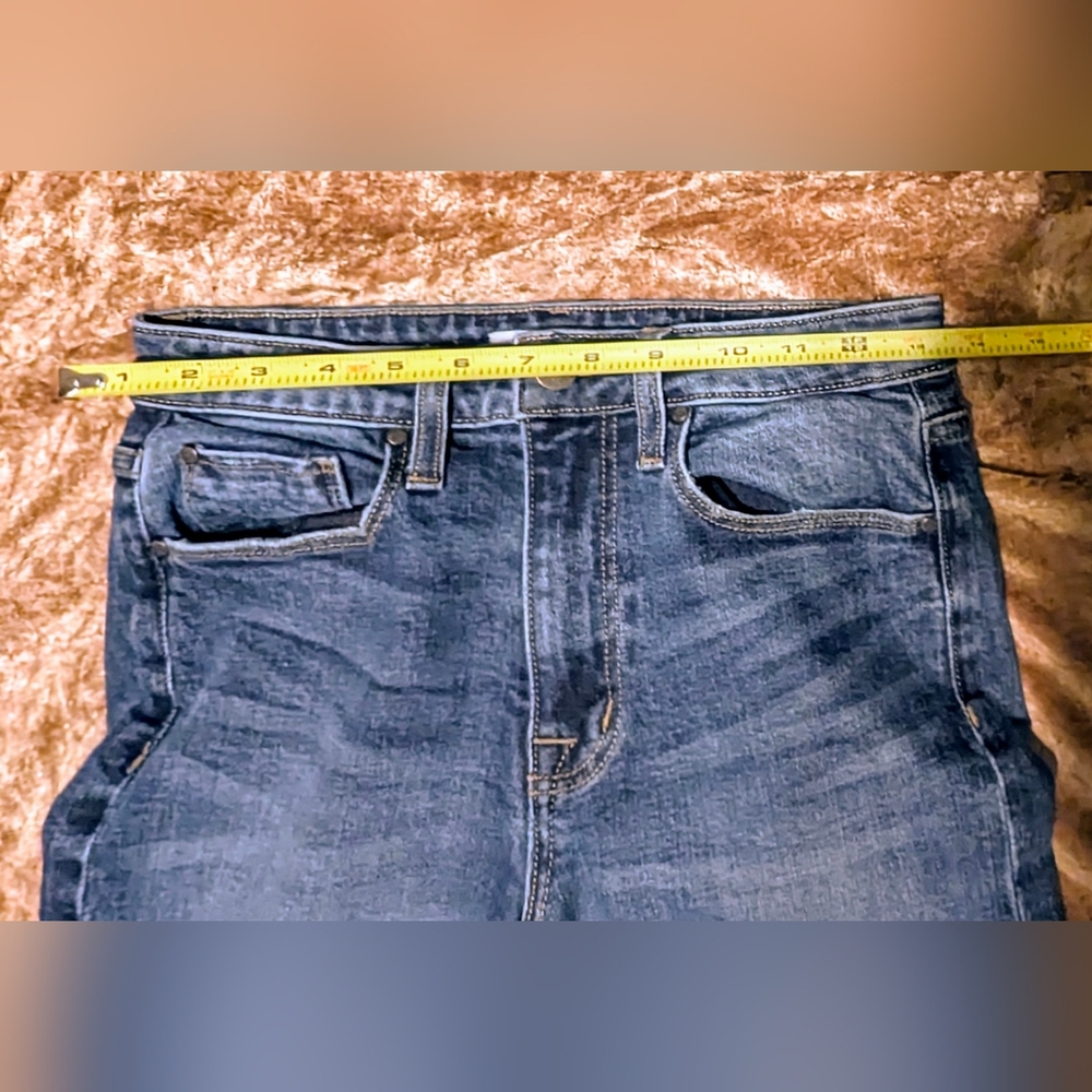 Fidelity ROCKAWAY Cropped Dark Wash Jean - Picture 6 of 9